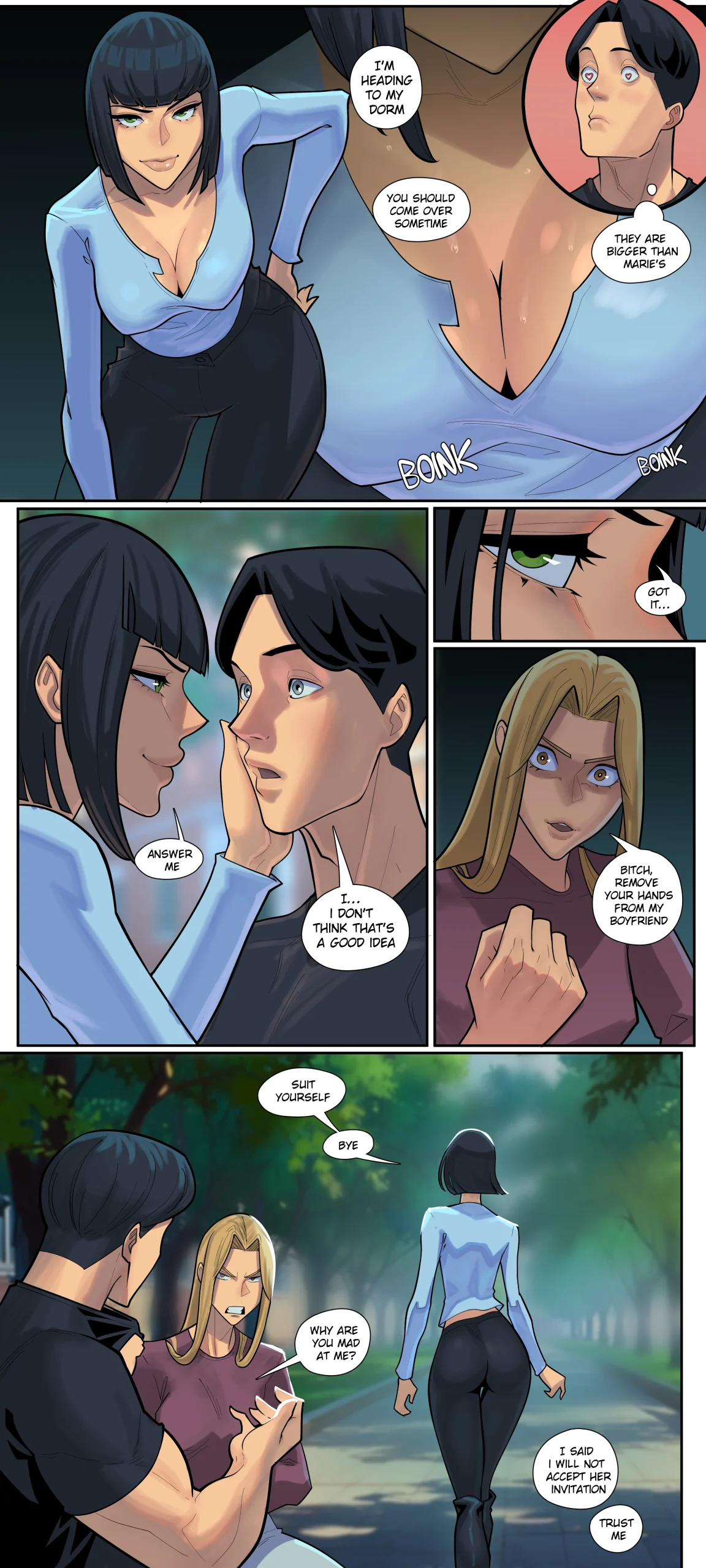 Flat Lovers 6 – A breast and ass expansion comic featuring Violetta’s transformation