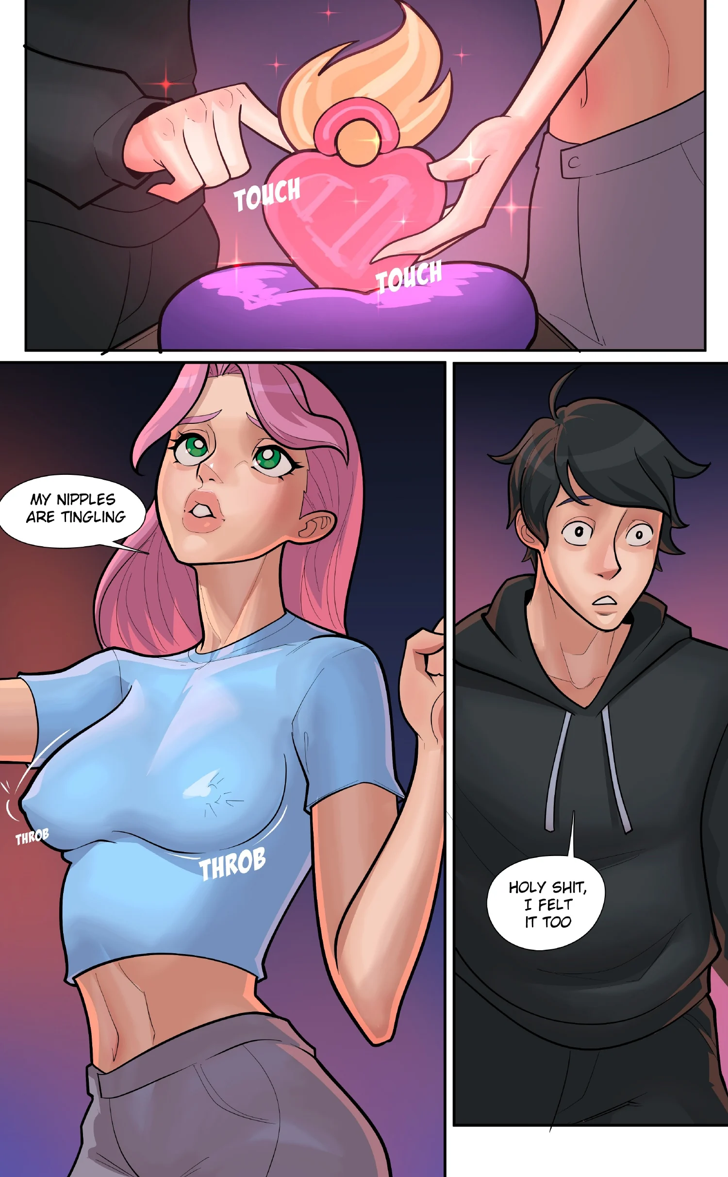 Devotion: A Breast Expansion & Ass Expansion Romance Comic