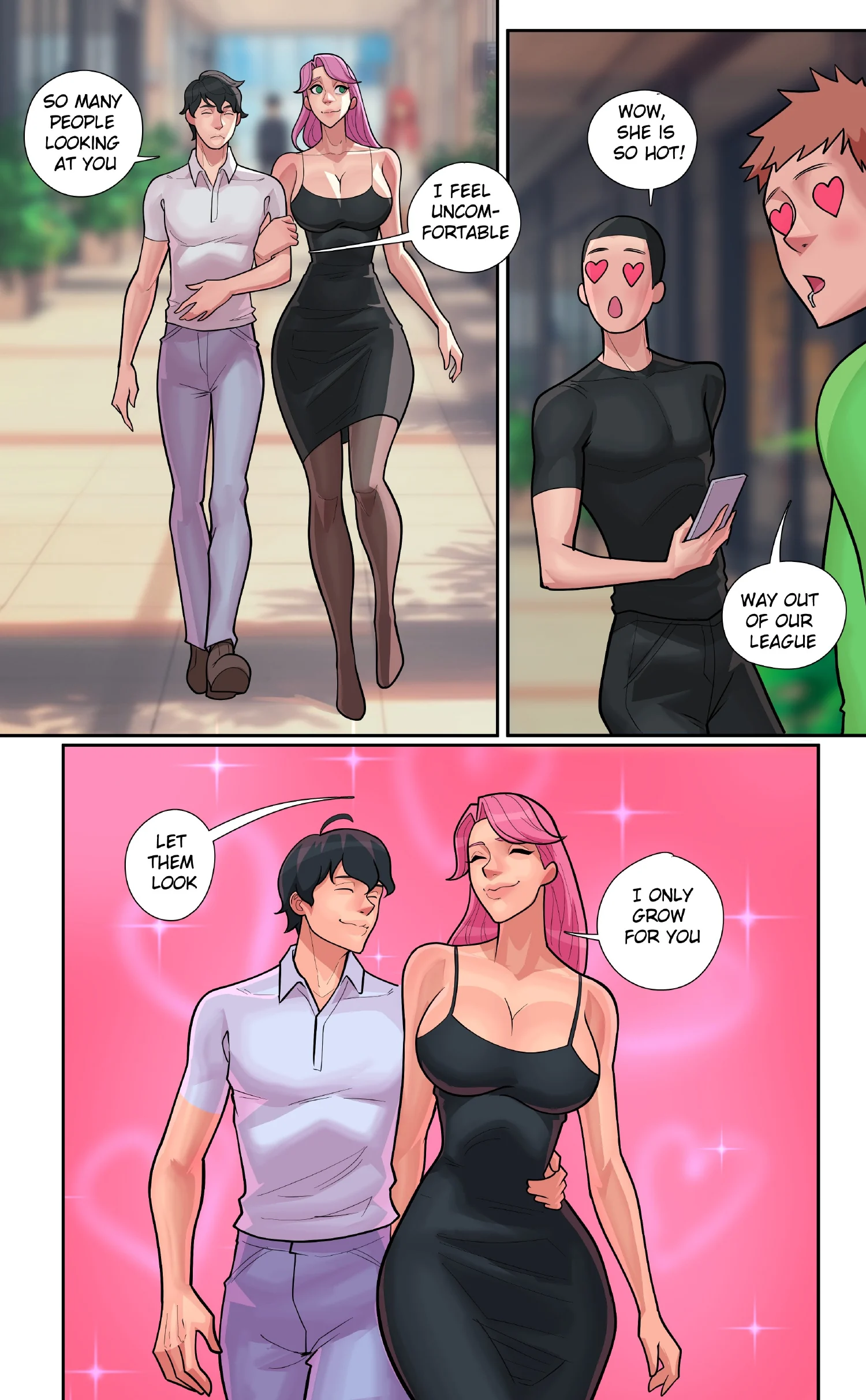 Devotion: A Breast Expansion & Ass Expansion Romance Comic