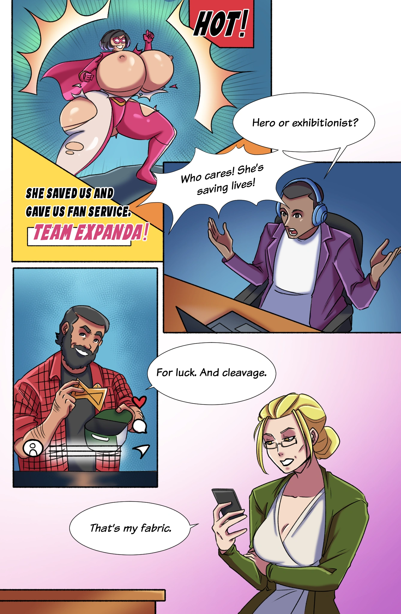 Expanda – Issue #1: Shape of Courage